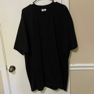 Shaka Wear Mens Classic Black T-Shirt 3XL Streetwear Workwear Urban Edgy Casual